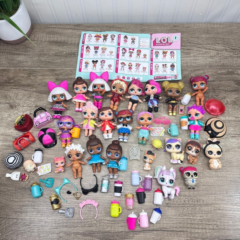 HUGE Lot LOLโ Surprise! - Dolls, Clothes Pets & Accessories series 1